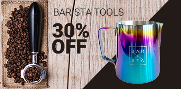 Barista tools and accessories 30% off
